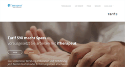 Desktop Screenshot of itherapeut.ch
